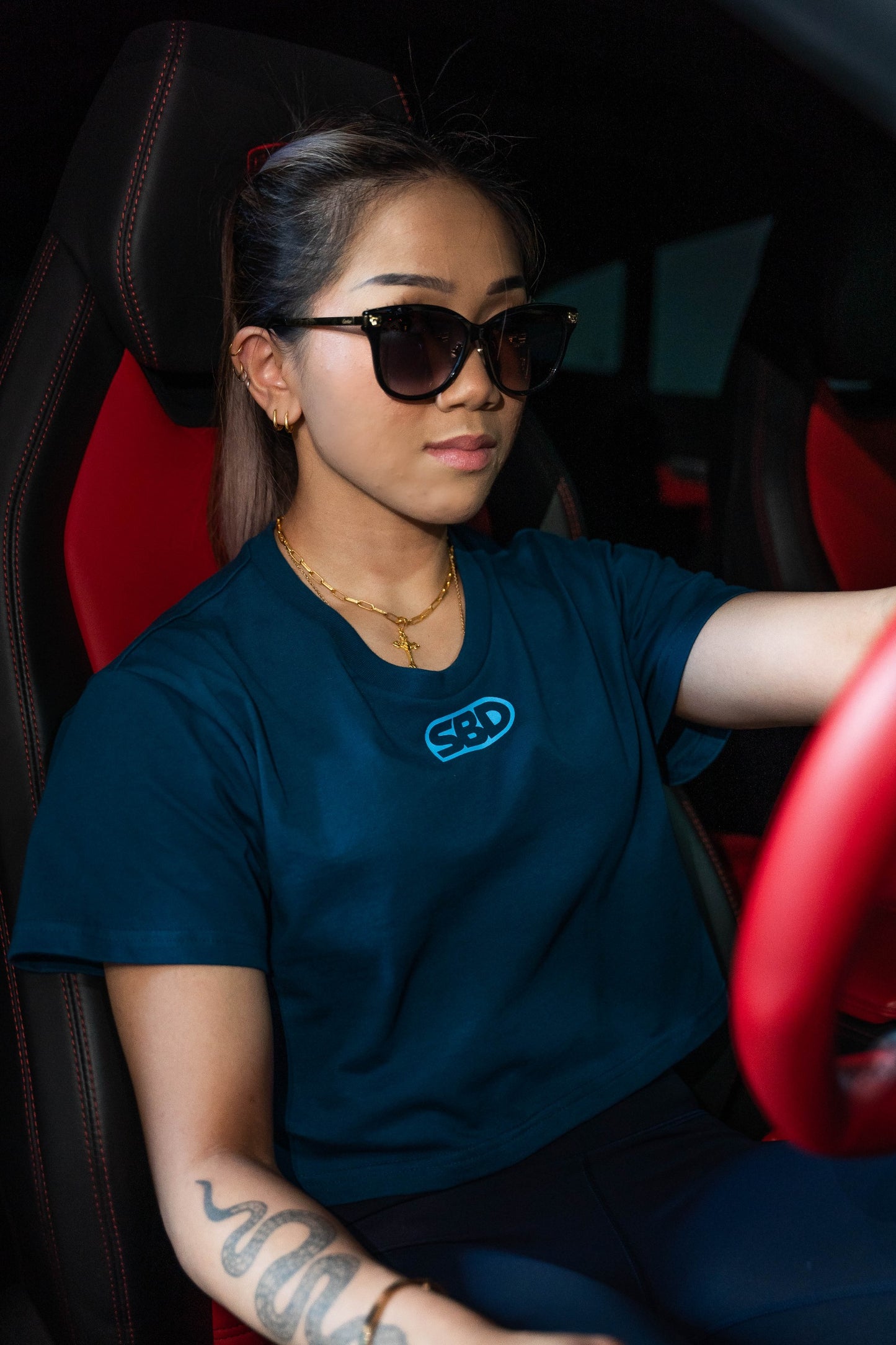 SBD Crop Top - Teal (Reflect Range)