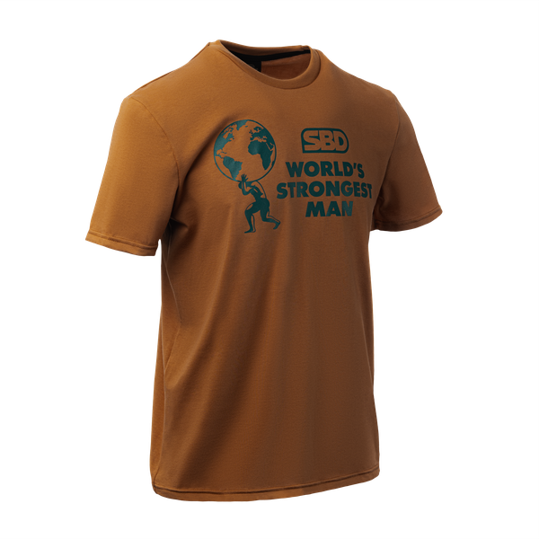 SBD Malaysia 2025 World’s Strongest Man T-Shirt Rust Product