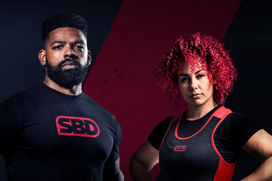 Made With More: SBD New T-Shirts, Powerlifting Singlet and Banner