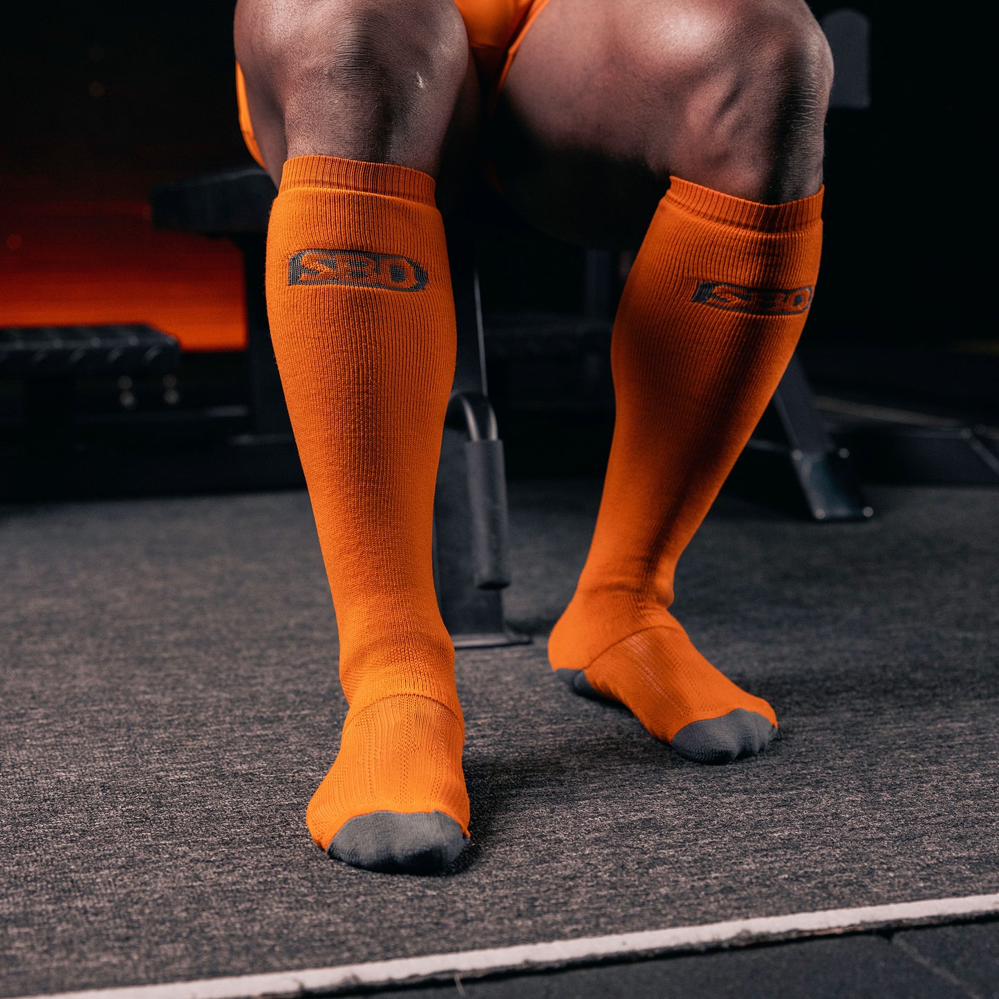 Deadlift Socks - Orange (Forge Range)