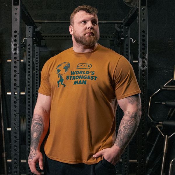 SBD Malaysia 2025 World’s Strongest Man T-Shirt Rust