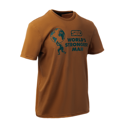 SBD Malaysia 2025 World’s Strongest Man T-Shirt Rust Product