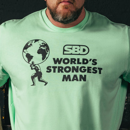 2026 World’s Strongest Man T-Shirt Final Mint