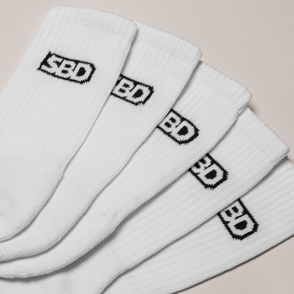 Crew Socks Multipacks - White