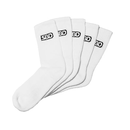 Crew Socks Multipacks - White