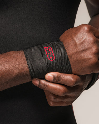 SBD Fabric Weightlifting Wrist Wraps