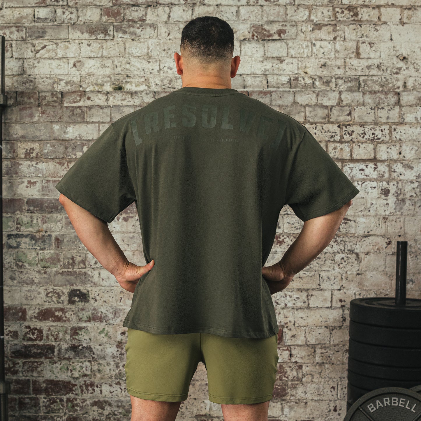 SBD Oversized T-Shirt - Khaki (Resolve Range)