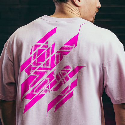 SBD Oversized T-Shirt - Pastle Pink (Nova Range)