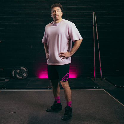 SBD Oversized T-Shirt - Pastle Pink (Nova Range)