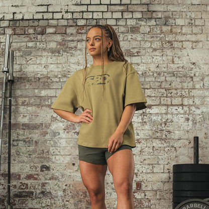 SBD Oversized T-Shirt - Sand (Resolve Range)