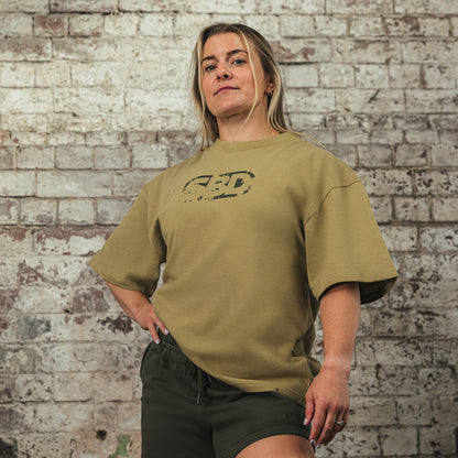 SBD Oversized T-Shirt - Sand (Resolve Range)