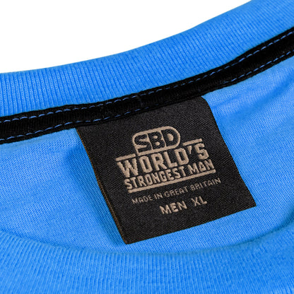 2022 World’s Strongest Man T-Shirt Blue