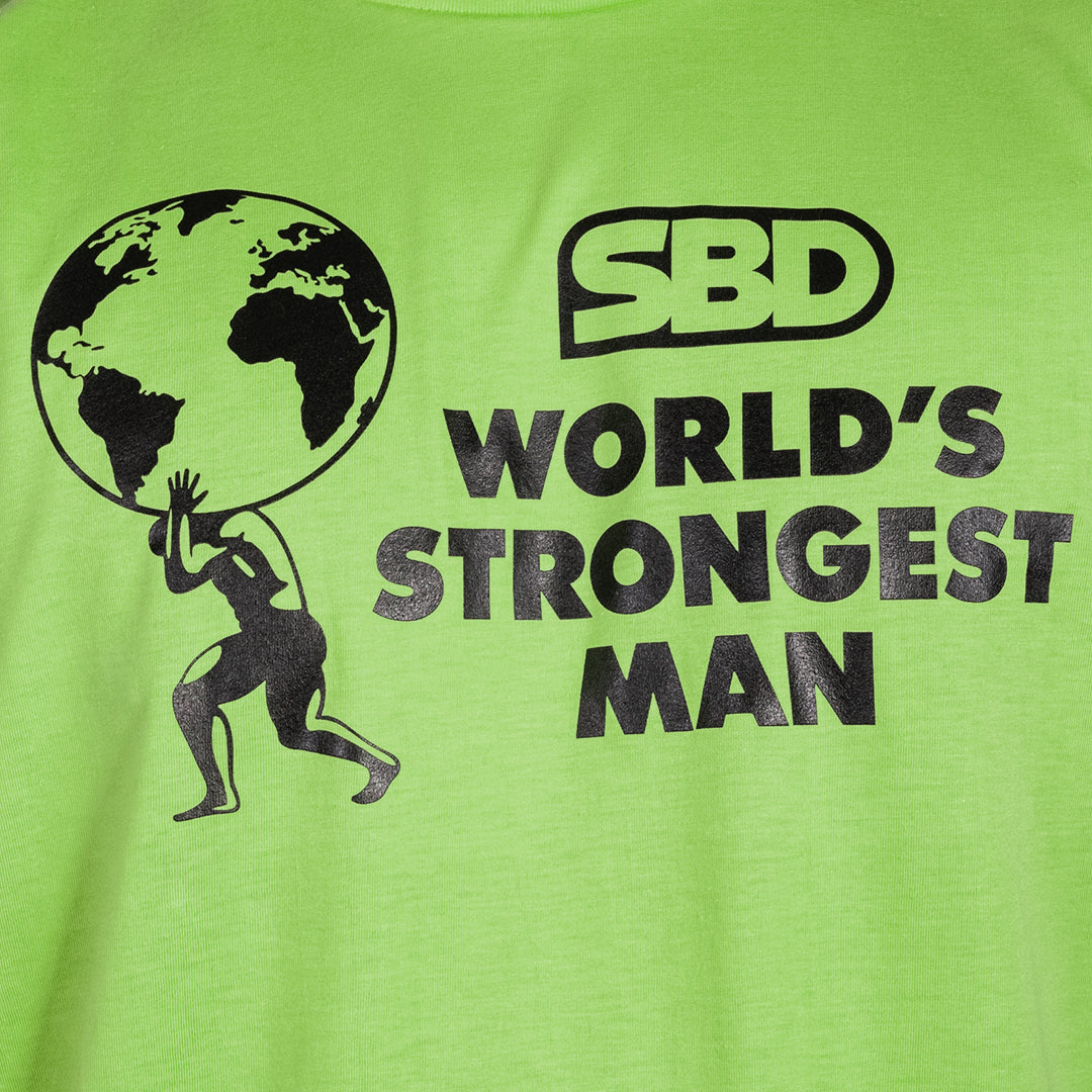 2022 World’s Strongest Man T-Shirt Green