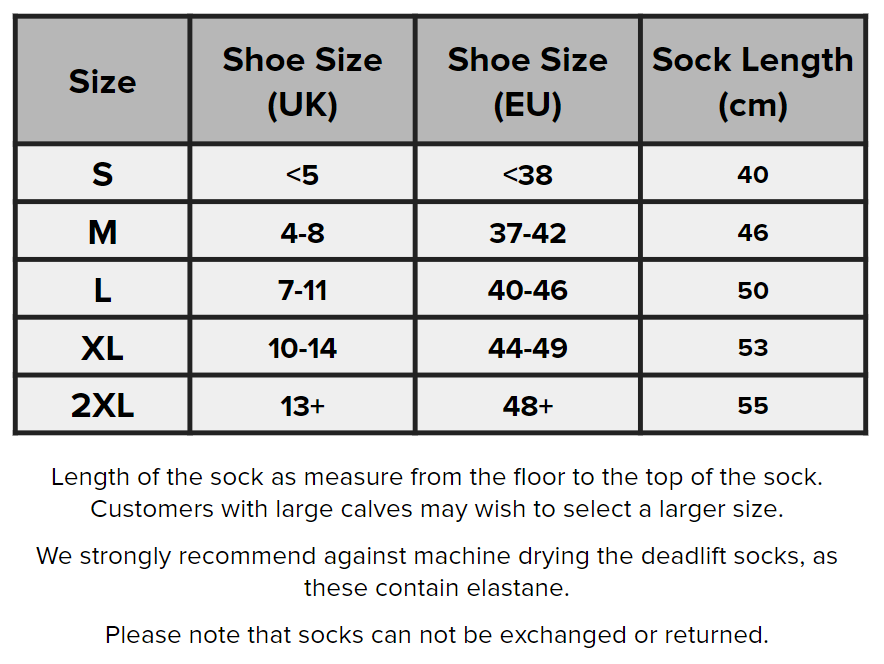 Deadlift Socks (2022 Defy Range)