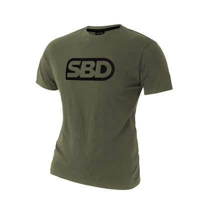 SBD T-Shirt - Green With Black (2020 Endure Range)