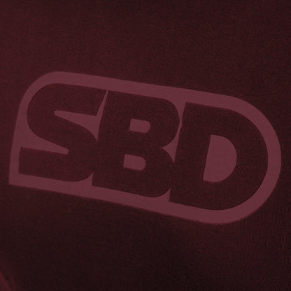 SBD T-Shirt - Burgundy With Burgundy (2021 Phoenix Range)