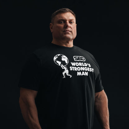 2023 World’s Strongest Man T-Shirt Black